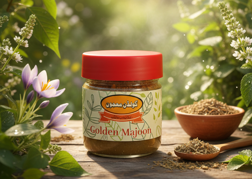 Golden Majoon – 100% Natural Herbal Tonic for Energy & Vitality 🌿✨